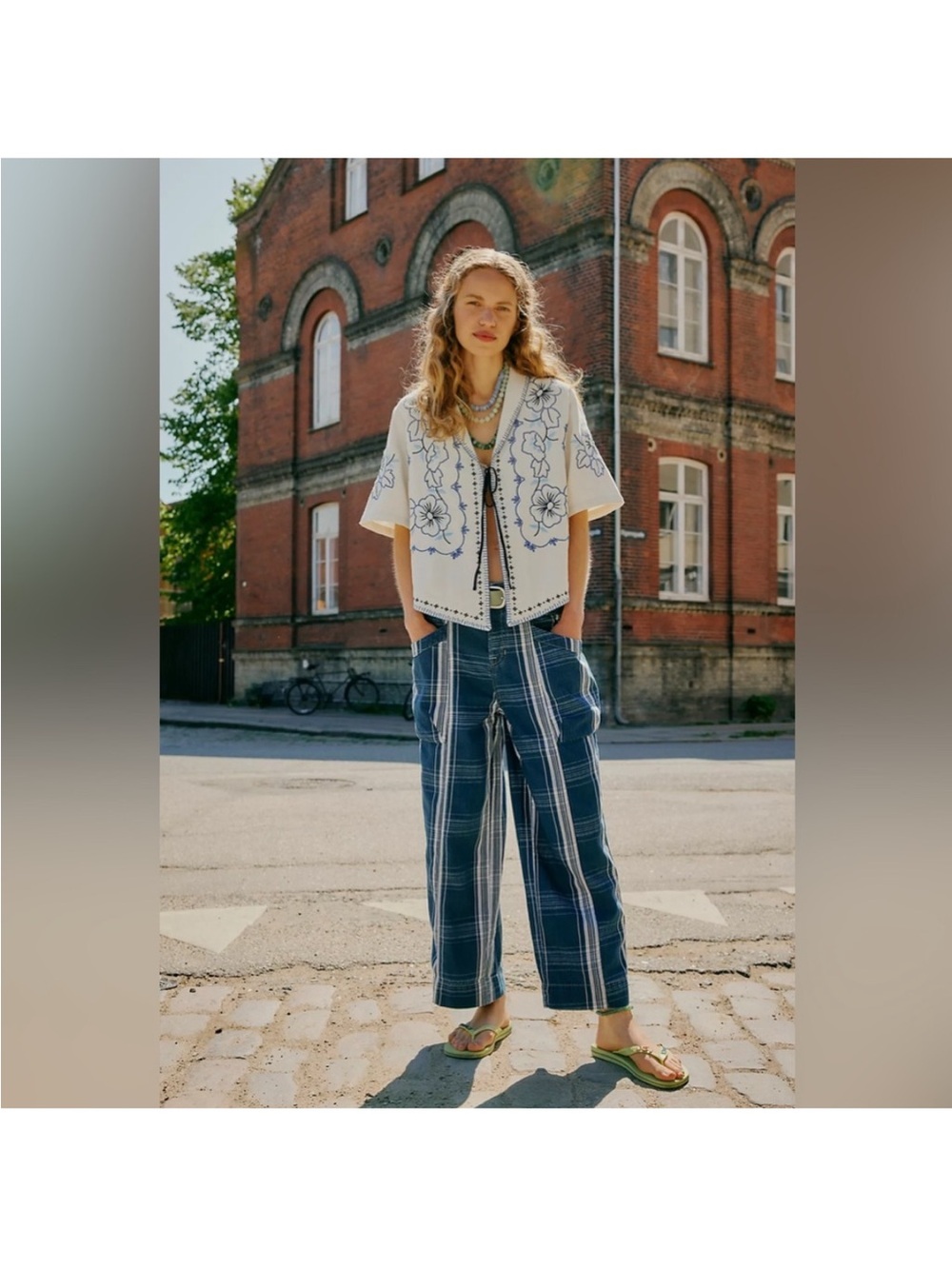 We The Free Rose Hall Low Slung Trouser.  NWT